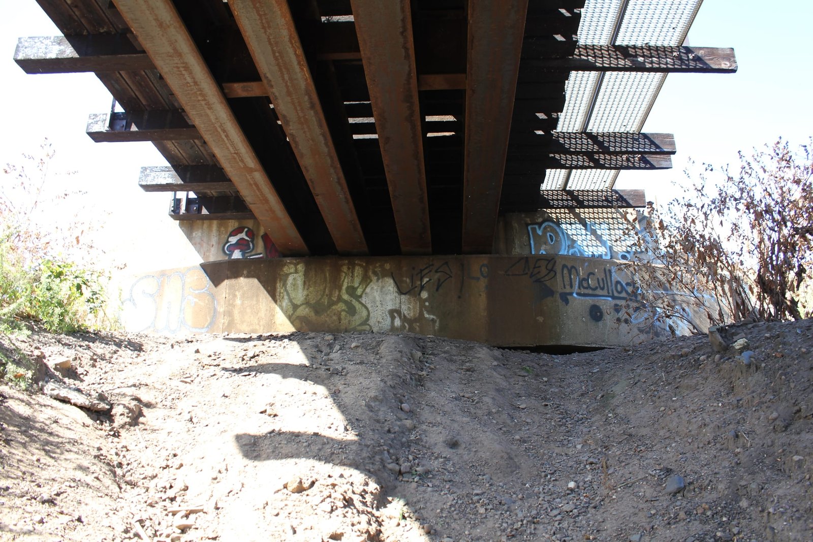 West abutment